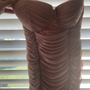 Light pink runch dress
